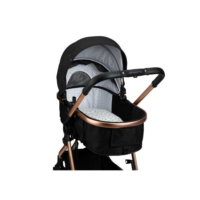 Carucior transformabil 2in1 Momi Limuru - Black KRTWOSP00029