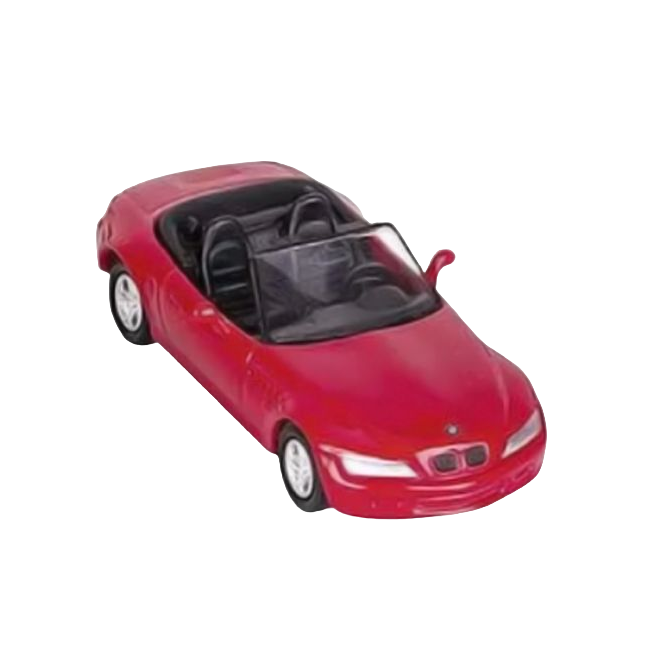 Masinuta die cast 7.5 cm, scara 1:60, bmw rosu - okegoki12073bmwr