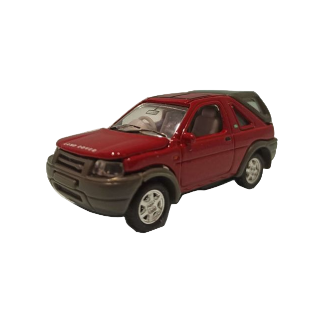 Masinuta die cast 7.5 cm, scara 1:60, land rover rosu - okegoki12073lrr