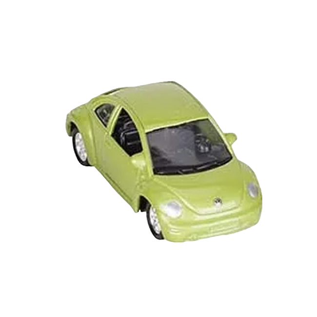 Masinuta die cast 7.5 cm, scara 1:60, volkswagen verde lime - okegoki12073vwv