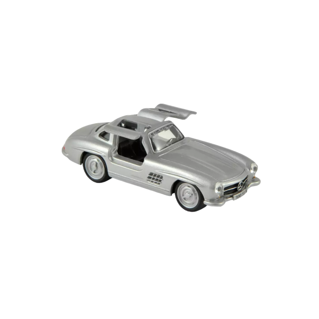 Masinuta die cast mercedes-benz 300sl coupé 1954, scara 1:36, 12.8 cm, gri - okegoki12177g