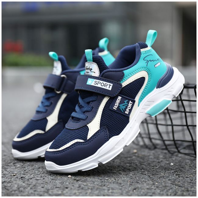 Adidasi bleumarine cu turcoaz si alb (marime disponibila: marimea 30) li20220656-4.marimea 30