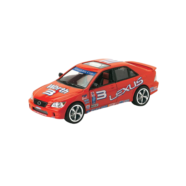 Masinuta die cast de curse, scara 1:36, 12.5 cm, lexus is300 - okegoki12188l