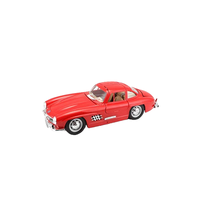 Masinuta die cast mercedes-benz 300sl coupé 1954, scara 1:36, 12.8 cm, rosu - okegoki12177r