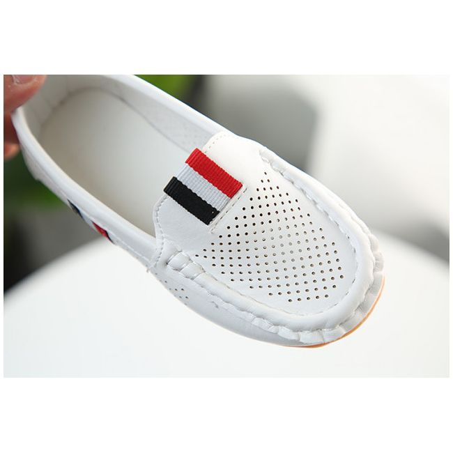 Mocasini albi baietei - Pirates MDD-01-1-de3