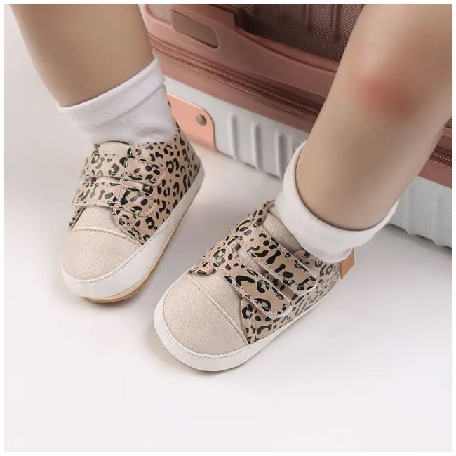 Pantofiori leopard cu barete cu arici MBM22-13-1-c1