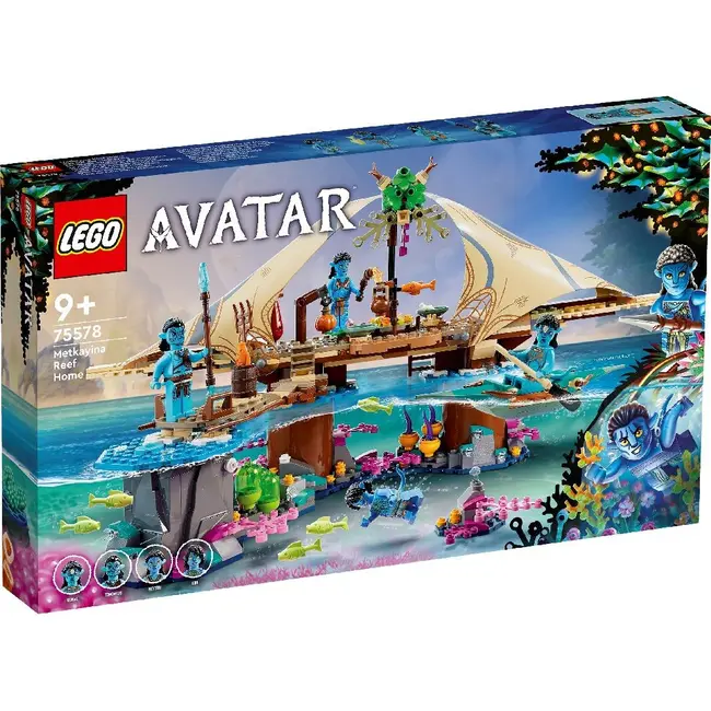 LEGO AVATAR CASA METKAYINA IN RECIF 75578 VIVLEGO75578