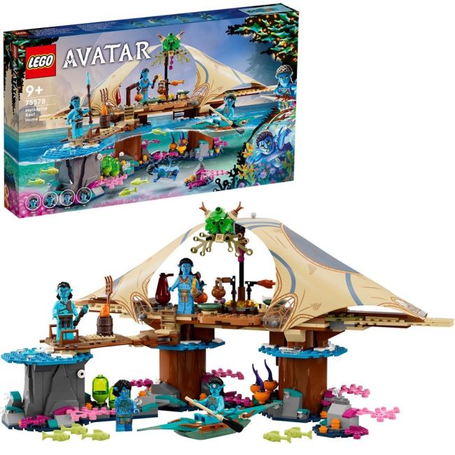 LEGO AVATAR CASA METKAYINA IN RECIF 75578 VIVLEGO75578