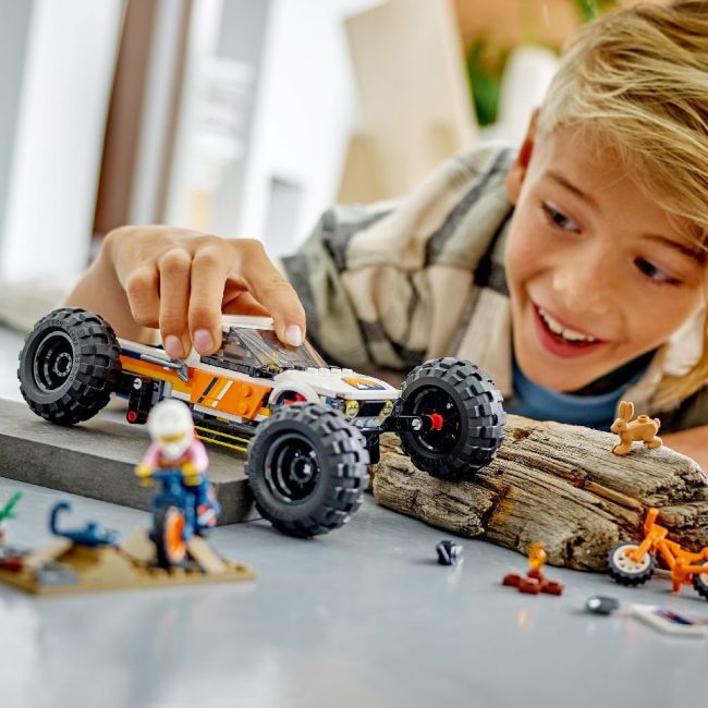 LEGO CITY AVENTURI OFF ROAD CU VEHCIUL 4X4 60387 VIVLEGO60387