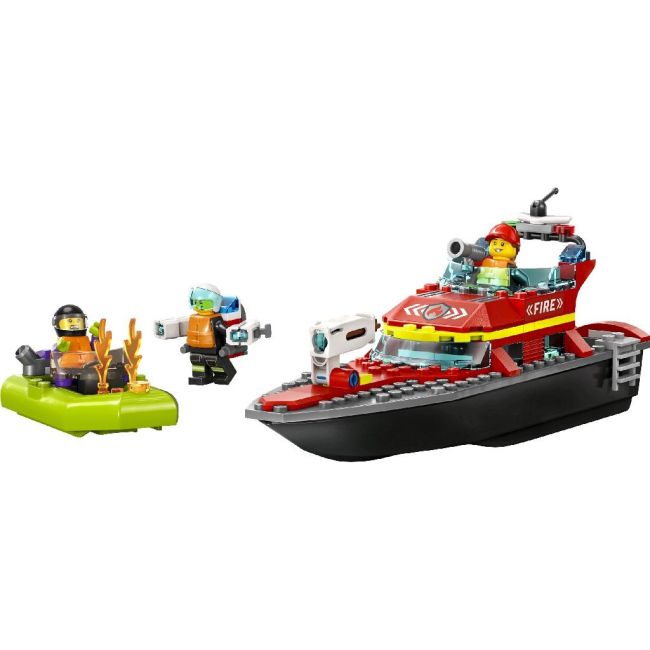 LEGO CITY BARCA DE SALVARE A POMPIERILOR 60373 VIVLEGO60373