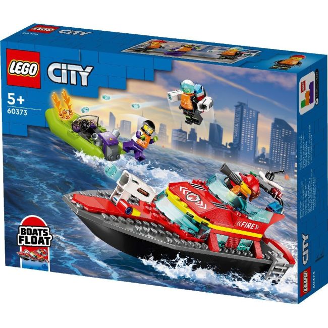 LEGO CITY BARCA DE SALVARE A POMPIERILOR 60373 VIVLEGO60373