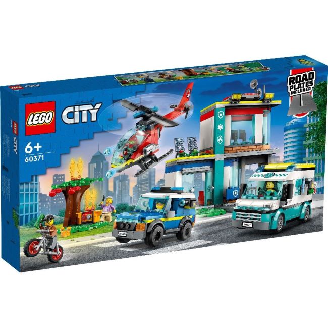 LEGO CITY CENTRU PENTRU VEHICULE DE URGENTA 60371 VIVLEGO60371