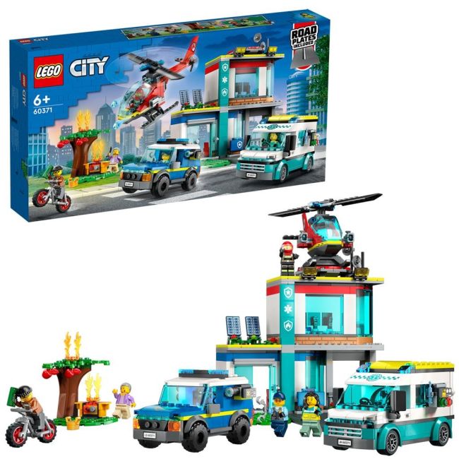 LEGO CITY CENTRU PENTRU VEHICULE DE URGENTA 60371 VIVLEGO60371