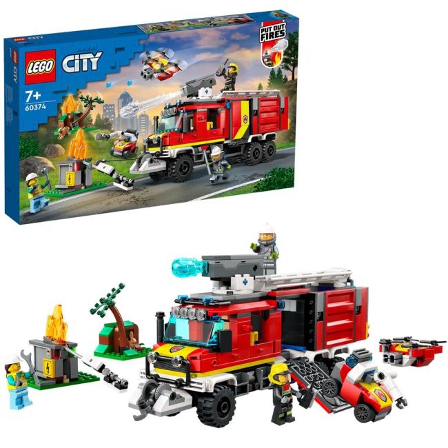 LEGO CITY MASINA UNITATII DE POMPIERI 60374 VIVLEGO60374