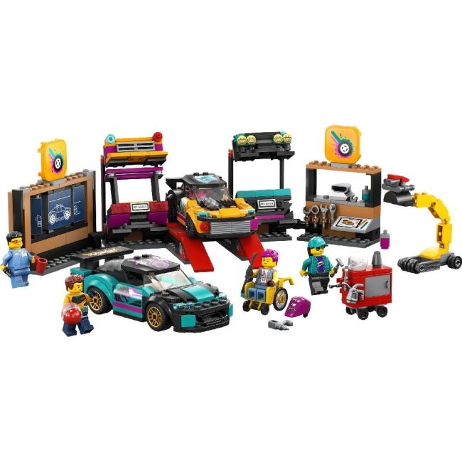 LEGO CITY SERVICE PENTRU PERSONALIZAREA MASINILOR 60389 VIVLEGO60389
