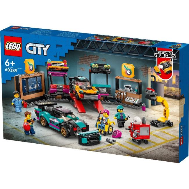 LEGO CITY SERVICE PENTRU PERSONALIZAREA MASINILOR 60389 VIVLEGO60389