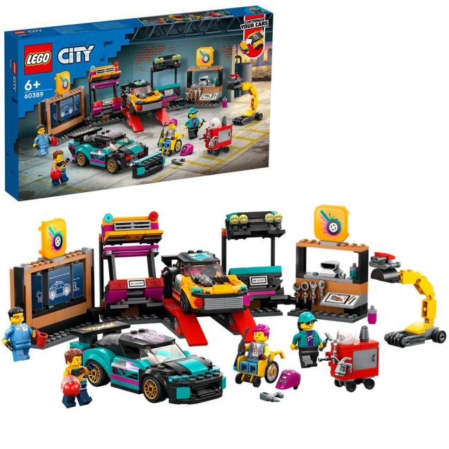 LEGO CITY SERVICE PENTRU PERSONALIZAREA MASINILOR 60389 VIVLEGO60389