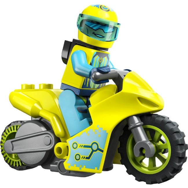 LEGO CITY STUNTZ MOTOCICLETA DE CASCADORIE CIBERNETICA 60358 VIVLEGO60358