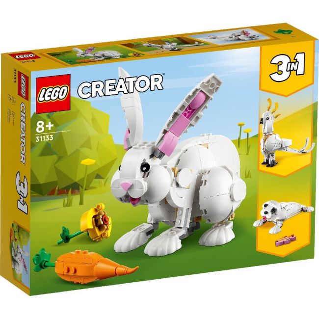 LEGO CREATOR IEPURE ALB 31133 VIVLEGO31133
