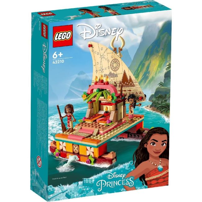 LEGO DISNEY PRINCESS CATAMARANUL POLINEZIAN AL MOANEI 43210 VIVLEGO43210