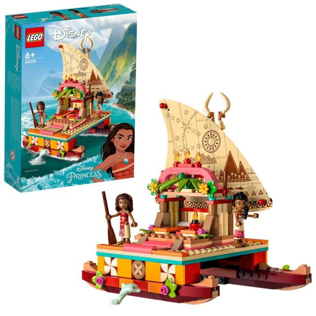 LEGO DISNEY PRINCESS CATAMARANUL POLINEZIAN AL MOANEI 43210 VIVLEGO43210