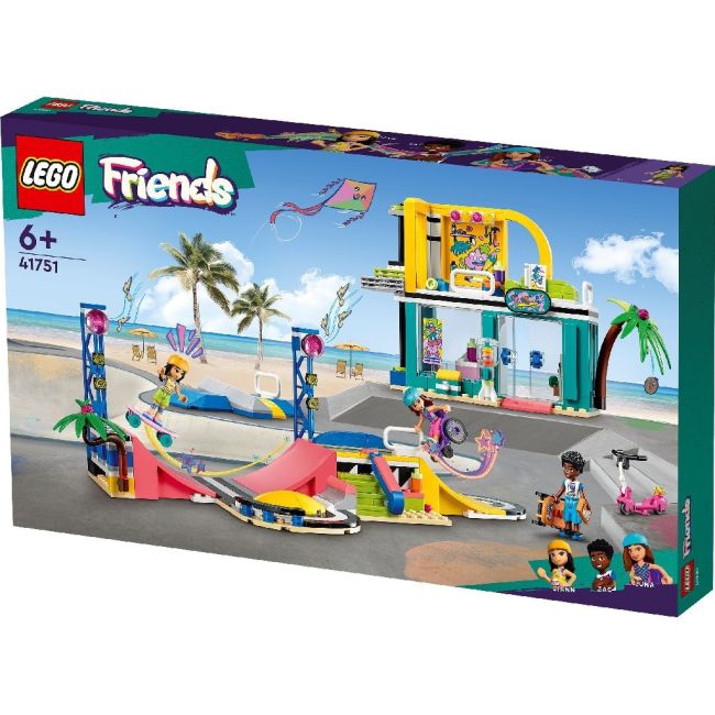 LEGO FRIENDS PARC DE SKATEBOARDING 41751 VIVLEGO41751
