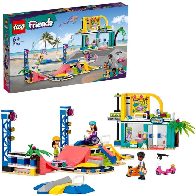 LEGO FRIENDS PARC DE SKATEBOARDING 41751 VIVLEGO41751