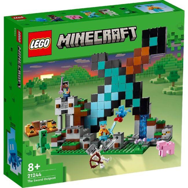 LEGO MINECRAFT AVANPOSTUL SABIEI 21244 VIVLEGO21244