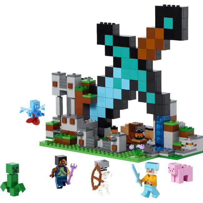 LEGO MINECRAFT AVANPOSTUL SABIEI 21244 VIVLEGO21244