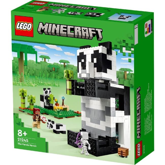 LEGO MINECRAFT REFUGIUL URSILOR PANDA 21245 VIVLEGO21245
