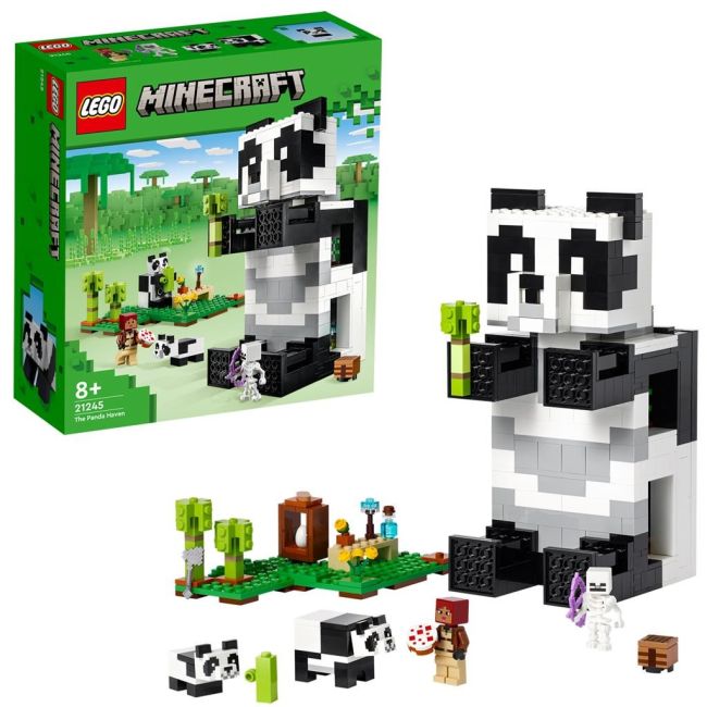 LEGO MINECRAFT REFUGIUL URSILOR PANDA 21245 VIVLEGO21245