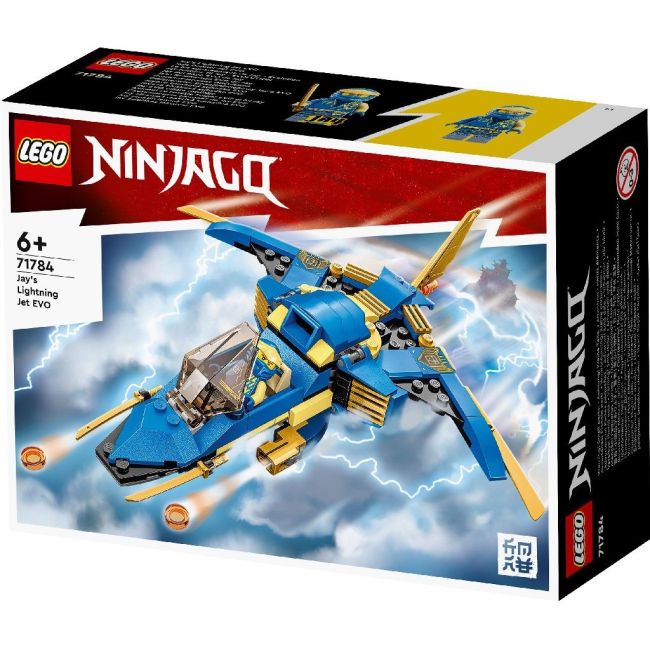 LEGO NINJAGO AVIONUL CU REACTIE FULGER EVO AL LUI JAY 71784 VIVLEGO71784