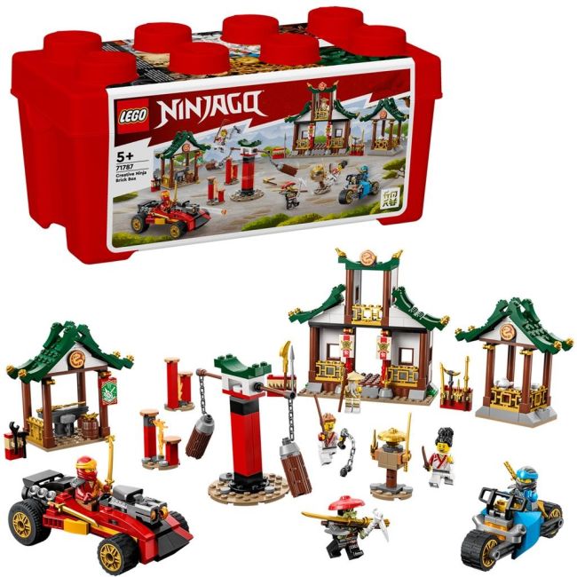 LEGO NINJAGO CUTIE CU CARAMIZI CREATIVE NINJA 71787 VIVLEGO71787