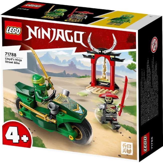 LEGO NINJAGO MOTOCICLETA DE STRADA NINJA A LUI LLOYD 71788 VIVLEGO71788