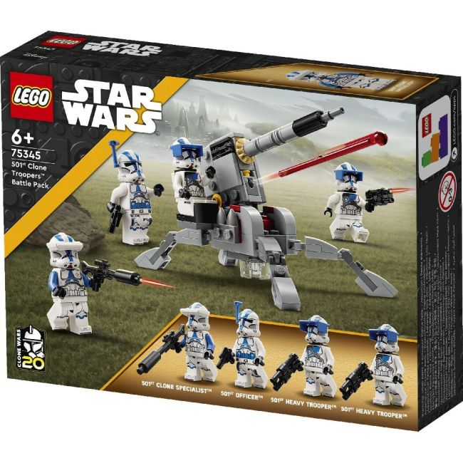 LEGO STAR WARS PACHET DE LUPTA CLONE TROOPERS DIVIZIA 501 75345 VIVLEGO75345