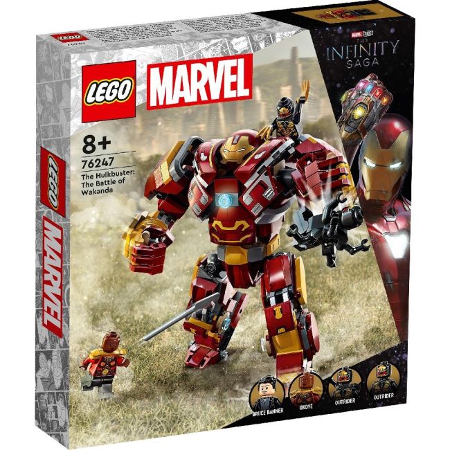 LEGO SUPER HEROES HULKBUSTER BATALIA DIN WAKANDA 76247 VIVLEGO76247