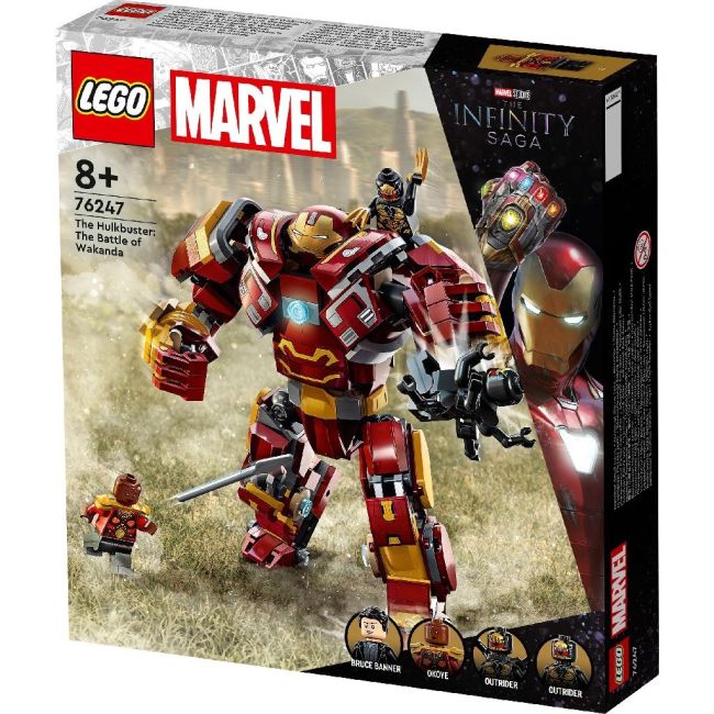 LEGO SUPER HEROES HULKBUSTER BATALIA DIN WAKANDA 76247 VIVLEGO76247