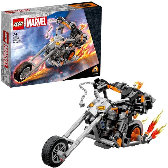 LEGO SUPER HEROES ROBOT SI MOTOCICLETA CALARETUL FANTOMA 76245 VIVLEGO76245