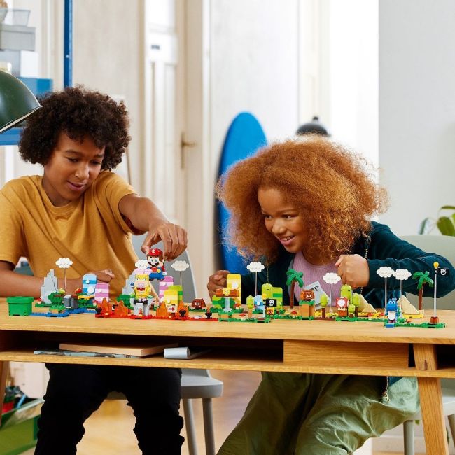 LEGO SUPER MARIO SET DE CREATOR CUTIA DE UNELTE PENTRU CREATIVITATE 71418 VIVLEGO71418
