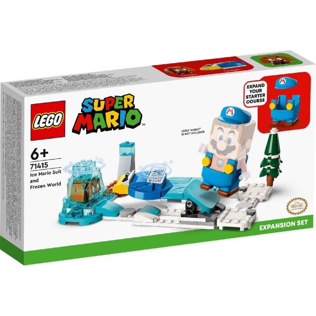 LEGO SUPER MARIO SET DE EXTINDERE COSTUM MARIO CRIO SI LUMEA DE GHEATA 71415 VIVLEGO71415