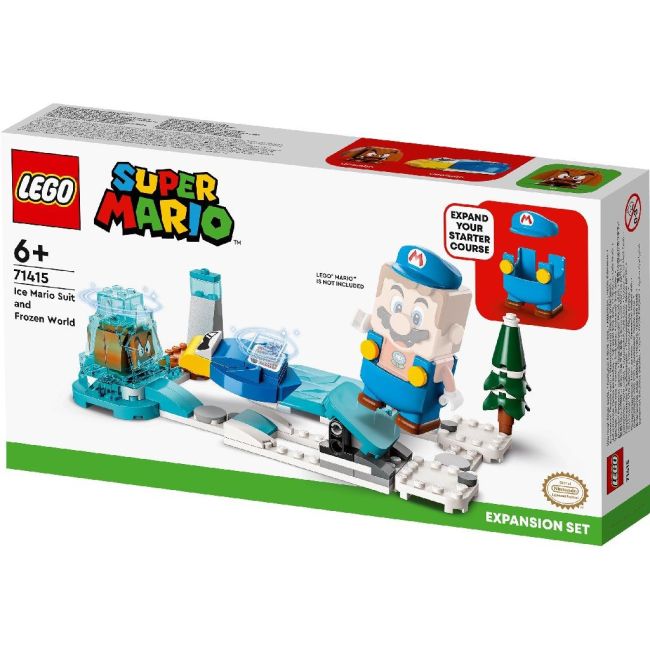 LEGO SUPER MARIO SET DE EXTINDERE COSTUM MARIO CRIO SI LUMEA DE GHEATA 71415 VIVLEGO71415