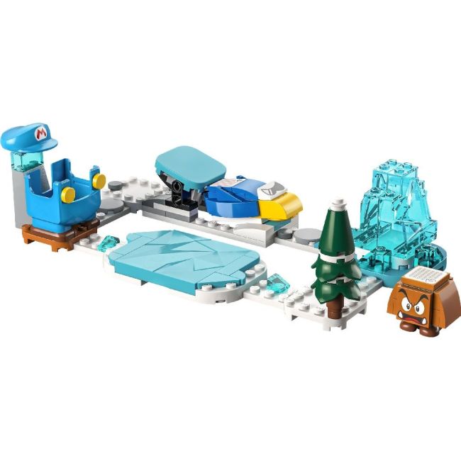 LEGO SUPER MARIO SET DE EXTINDERE COSTUM MARIO CRIO SI LUMEA DE GHEATA 71415 VIVLEGO71415