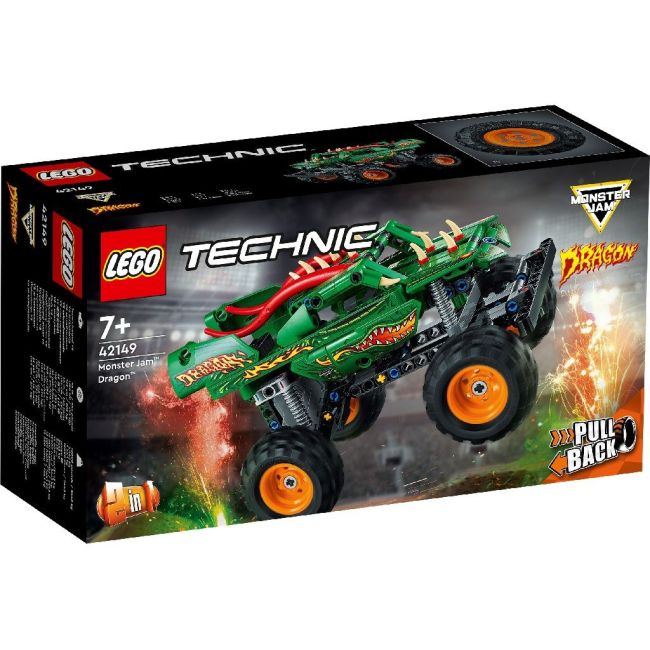 LEGO TECHNIC MONSTER JAM DRAGON 42149 VIVLEGO42149