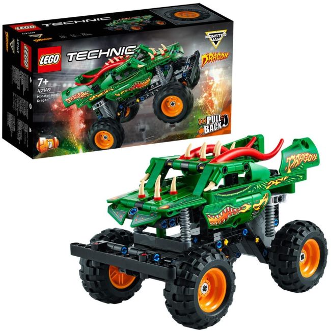 LEGO TECHNIC MONSTER JAM DRAGON 42149 VIVLEGO42149