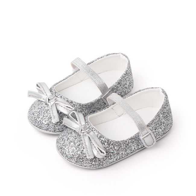 Pantofiori argintii cu sclipici AMD2754-3-c1