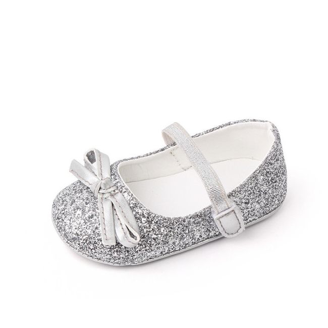 Pantofiori argintii cu sclipici AMD2754-3-c1