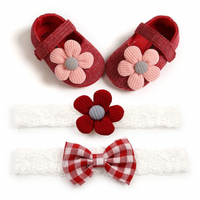 Set pantofiori si bentite - Margareta roz AM1938C-3-p13