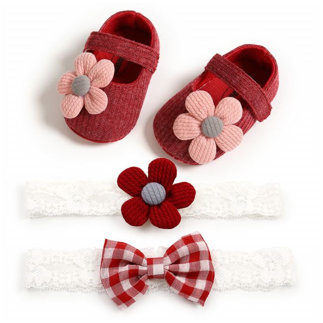 Set pantofiori si bentite - Margareta roz AM1938C-3-p13