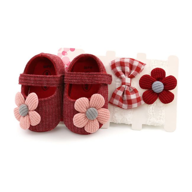 Set pantofiori si bentite - Margareta roz AM1938C-3-p13