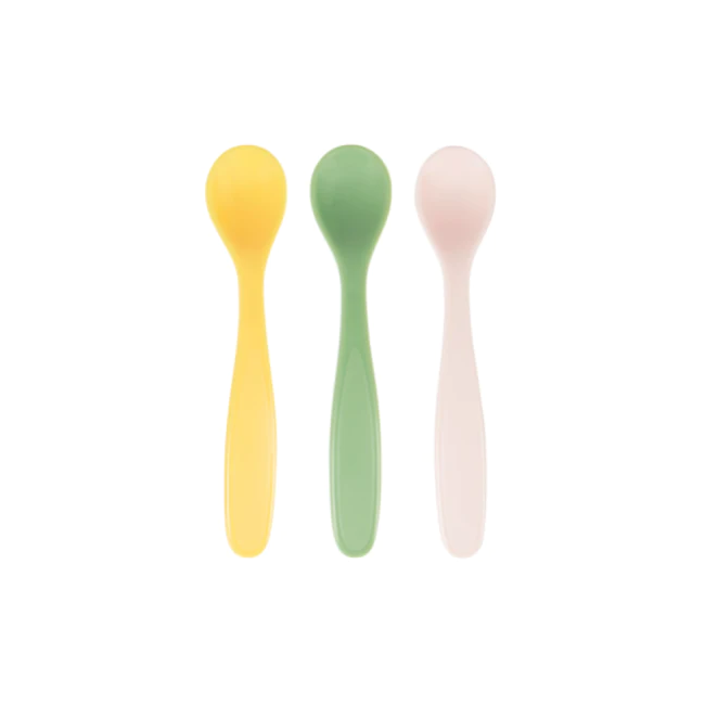 Badabulle - set de 3 lingurite flexibile, pastel bbbb005420